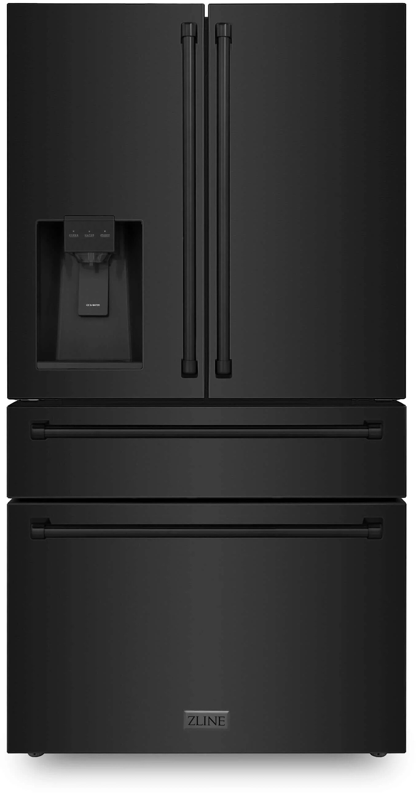 ZLINE 36 Inch 36" Counter Depth French Door Refrigerator RFMW36BS | Fridge.com